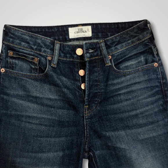 High-rise cropped jeans from The Castings - Picture 3 of 5